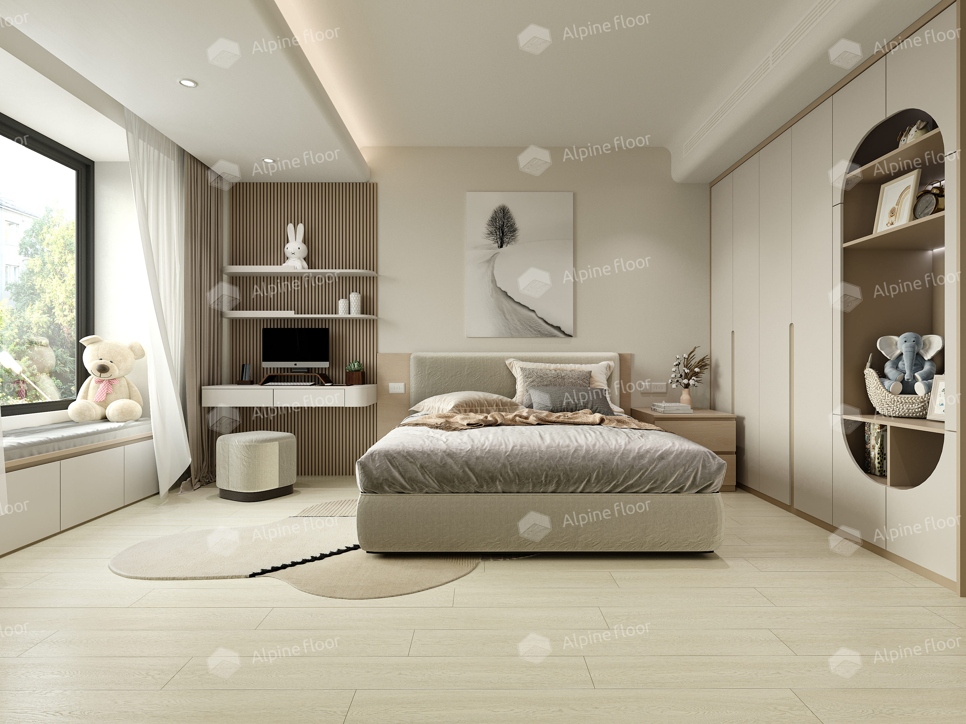 Замковый виниловый пол Alpine Floor Solo ЕСО 14-501 Ленто, упаковка 2.23 м2 Замковый виниловый пол Alpine Floor Solo ЕСО 14-501 Ленто, упаковка 2.23 м2